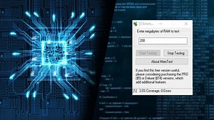 Arbeitsspeicher überpüfen: MemTest