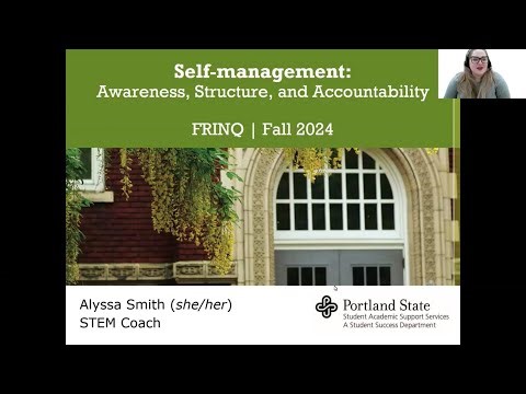 Taking Control of the Clock: Strategies for Self-Management