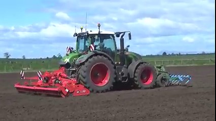 4.8K views · 760 reactions | Ben from "Cliston" power harrowing this afternoon (4th October 2022) at "Whinburn" Hagley with a Fendt 720, with rear mounted Kuhn HR 5004R power harrow & front mounted press. This is the paddock I featured recently with Tony French ploughing and Ben rolling and was coming down nicely ;) | Craig's Farming Photos & Videos | Facebook