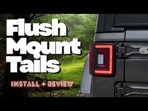 Flush-Mount Taillight Install + Review - 5 EASY steps! - Infinite Offroad Taillights