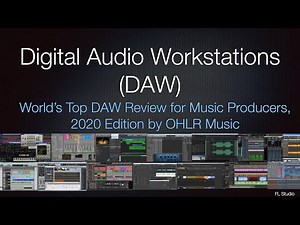 World's Top Digital Audio Workstations - Review for Music Producers - 39 DAWs