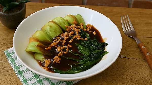 How to Make Bok Choy with Oyster Sauce That’s Simple, Savory & Ready in Minutes