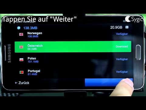 Video Guide - Wie installiert man Sygic GPS Navigation für Android