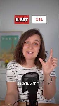 Stop Confusing “C’est” and “Il est” (Simple Trick!)