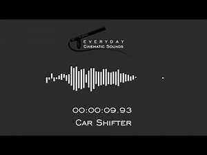 Car Shifter | HQ Sound Effect