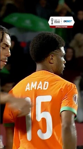 A stunning finish from Amad Diallo. Today's 1xBet Goal of the Day! 🇨🇮#TotalEnergiesAFCON2025