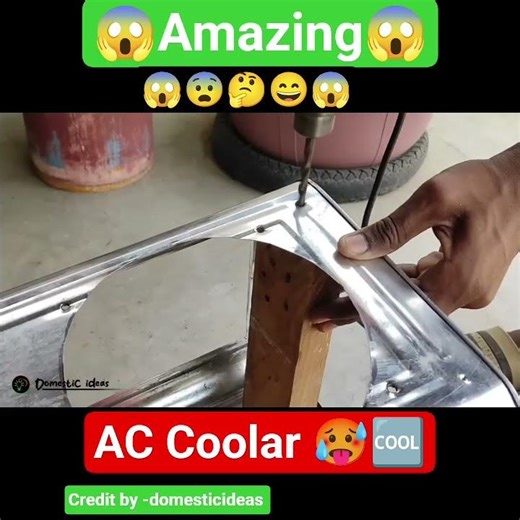AC Cooler Banaye Ghar Par 😱❄️ | How to Make Cooler at Home | DIY #shorts #viral