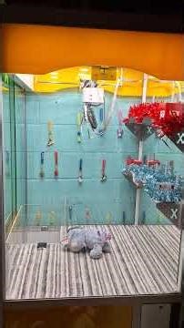 eeyore teddy challenge on my maxx grab claw machine