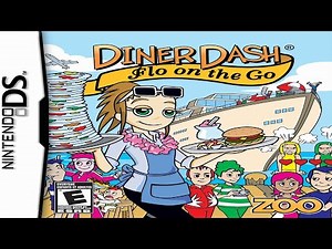 Diner Dash: Flo on the Go Gameplay Nintendo DS