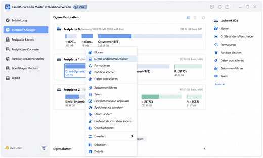Partition Manager kostenlose Vollversion herunterladen [2026 Top 5]