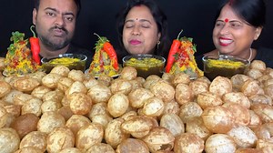 67K views · 793 reactions | 100 Fuchka Challenge in 5 mins Challenge & Who Win | PANIPURI / GOLGAPPA EATING CHALLENGE Bengali | Indian Eating Show | Facebook