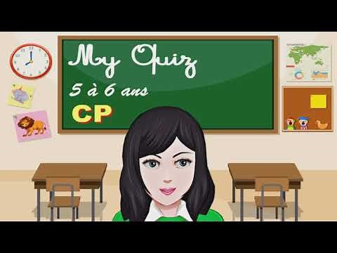 CP | QUIZ #1 pour ENFANTS | élèves âgés de 5 à 6 ans | Jeu éducatif