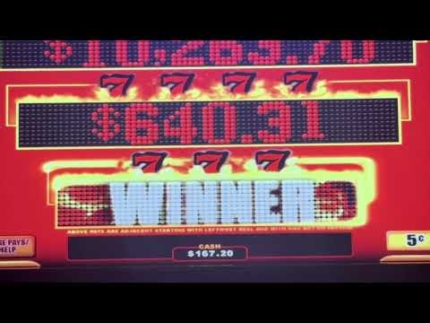 Slot Machine Showcase - 5R Blazing 7s