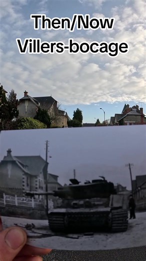 Villers Bocage Then and Now: 80 Years After Wittmann's Tiger