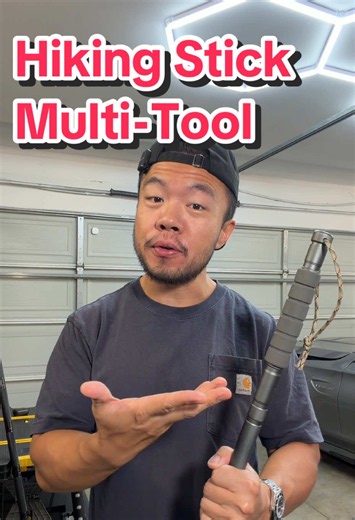 Hiking Stick Multi-Tool: All-in-One Gear for Outdoor Adventures