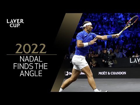 Rafael Nadal's Exceptional Cross-Court Winner | Laver Cup 2022