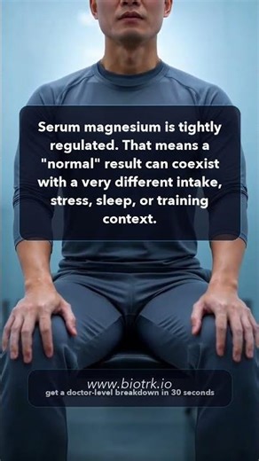 Mistake I keep seeing: treating "serum magnesium" like a full magnesium story. #Shorts