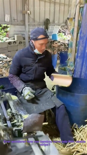 How Bamboo Is Shaved Into Strips