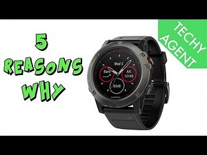 5 Reasons why the Garmin Fenix 5X is my next daily wearable