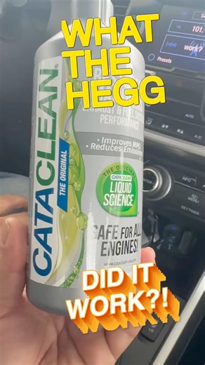 Does CataClean work?! #cataclean