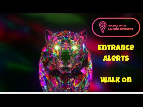 Walk On | Entrance Alerts | Crating from scratch | Lumia stream Alerts