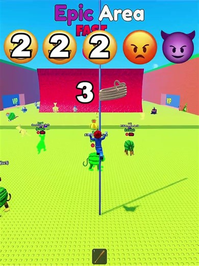 HOW MANY ROPES TO ESCAPE TSUNAMI? 🌊😱 🌊 #roblox #rblx #robloxshorts