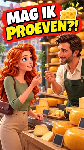 Mag Ik Deze Kaas Proeven? 🧀 | Nederlandse Conversatie