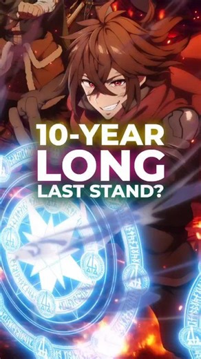 FOLLOW 4 MORE ANIME 👇 👉 I Became a Legend After My 10 Year Long Last Stand 📆 April 2026 🟡 Koko wa Ore ni Makasete Saki ni Ike to Itte kara 10-nen ga Tattara Densetsu ni Natteita. #anime #manga #isekai #animerecommendations #animereels | Wehdou