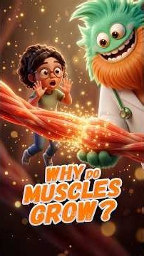 How Do Muscles Grow? 💪 | Dr. Muppy Explains | Science for Kids