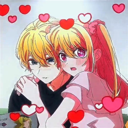 aqua x ruby🤭 #viralvideo #anime #presetaligtmotion #fypシ #aquahoshino #ruby #oshinoko #oshinokoanime