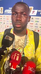 Koulibaly : rester unis malgré la déception