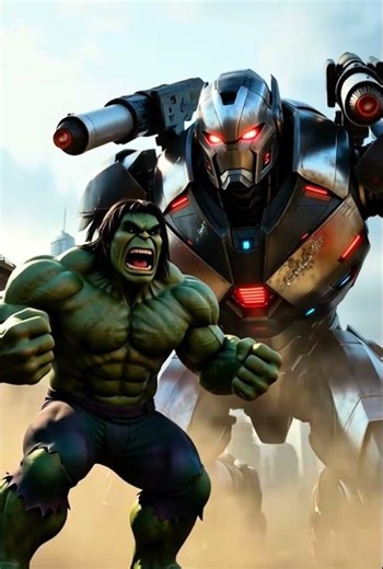 HULK – Rage of the Iron Giant | Epic City Destruction Fight