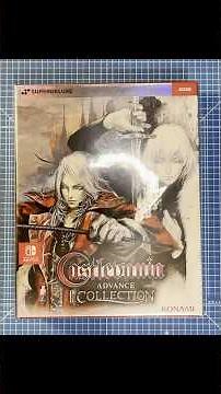 📦 Castlevania Advance Collection [Deluxe Edition] – Nintendo Switch Unboxing