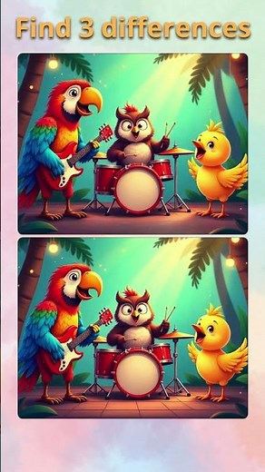 Find 3 Differences – Spot the Difference Challenge – Part № 757 #Shorts #Challenge