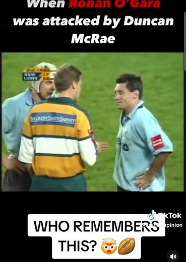 Ronan O'Gara Assaulted by Duncan in Lions Match