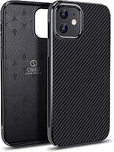ONES Thin Case for iPhone 11,Carbon Fiber Pattern,Ultra Slim Cover Shockproof Protective Phone Case with Minimalist Design and Scratch Resistant Fingerprint Prevention,Black