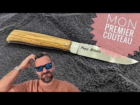 je fais mon premier couteau