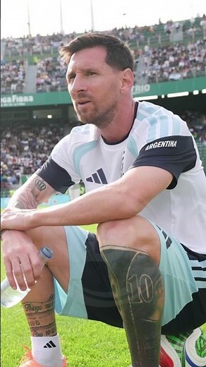 Leo Messi's great joy at returning to Spain 😍 #leomessi #messi #spain #football #barcelona