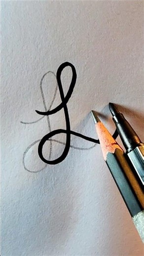 Amazing double lines alphabet sketch #calligraphy #art #sketch