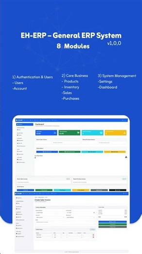 Showcasing My ERP Systems 2025 – Gym, Retail, Business & AI SaaS