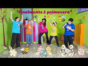 🌼🎶SONG ABOUT SPRING AND EASTER FOR KINDERGARTEN AND ELEMENTARY SCHOOL - "FINALLY IT'S SPRING"🌼🎶