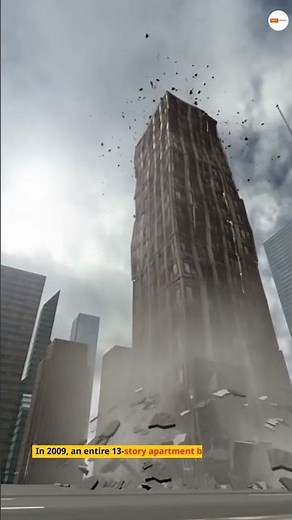 Lotus Riverside Complex: A 13-story apartment building collapse in Shanghai China!
