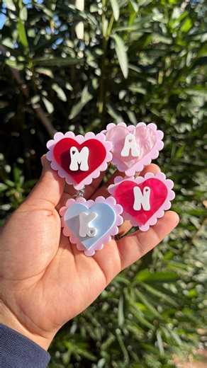 Valentines Day Retractable Badge Reel, ID Clip, Nurse ID Holder, Coworker Gift, Badge Pull, Badge, Retractable Lanyard Acrylic - Etsy