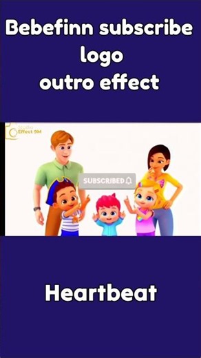 BEBEFINN Subscribe Logo Super Effects Sponsored by preview 2 effect #song​ #effects​ #intro​ #logo​