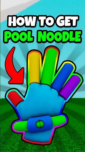 How to get POOL NOODLE Glove in Slap Battles! #roblox #slapbattles #shorts