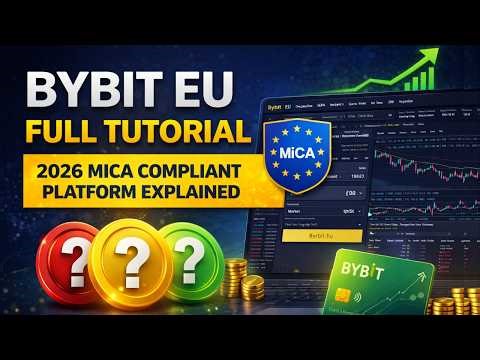 Bybit EU Full Tutorial 2026 MiCA Compliant Platform Explained 📈
