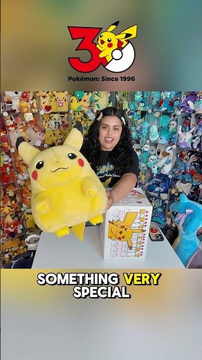 Unboxing the Reproduced Pokemon 30th Anniversary Takara Tomy 1/1 Pikachu Plush