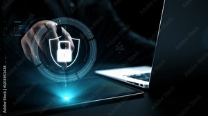 Business person explore the core of cyber security. Delve into cyber protection methods, threats, and bolster cyber security stance. Essential for navigating the cyber security age UUID