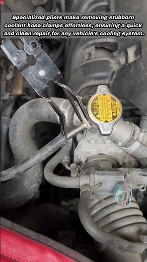 Effortless Way To Remove Stuck Radiator Coolant Hose Clamps