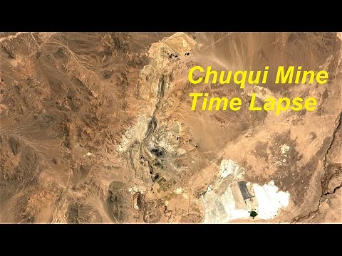 Chuquicamata Mine Time Lapse